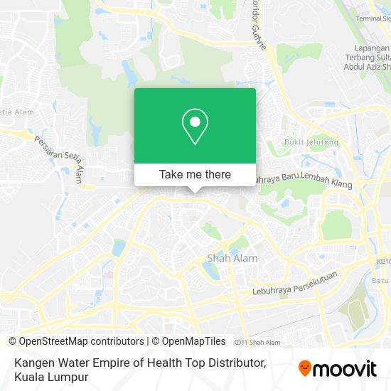 Kangen Water Empire of Health Top Distributor map