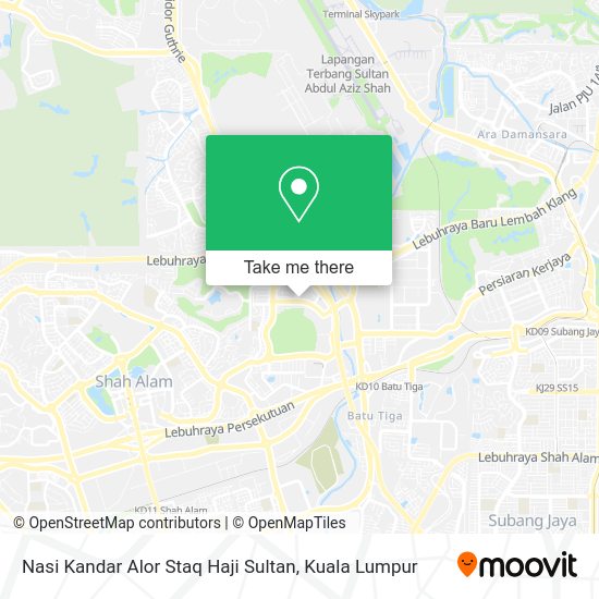 Nasi Kandar Alor Staq Haji Sultan map
