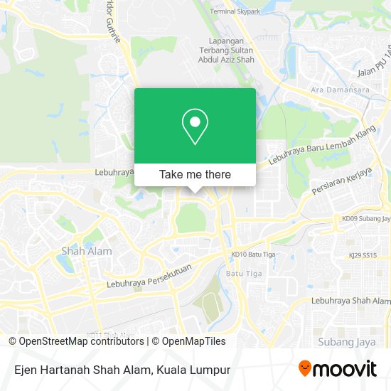 Peta Ejen Hartanah Shah Alam