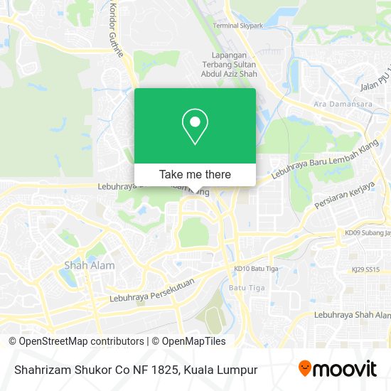 Shahrizam Shukor Co NF 1825 map