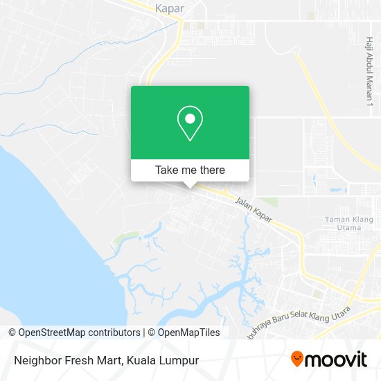 Peta Neighbor Fresh Mart
