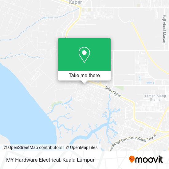MY Hardware Electrical map