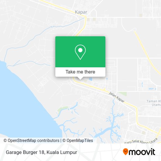 Garage Burger 18 map