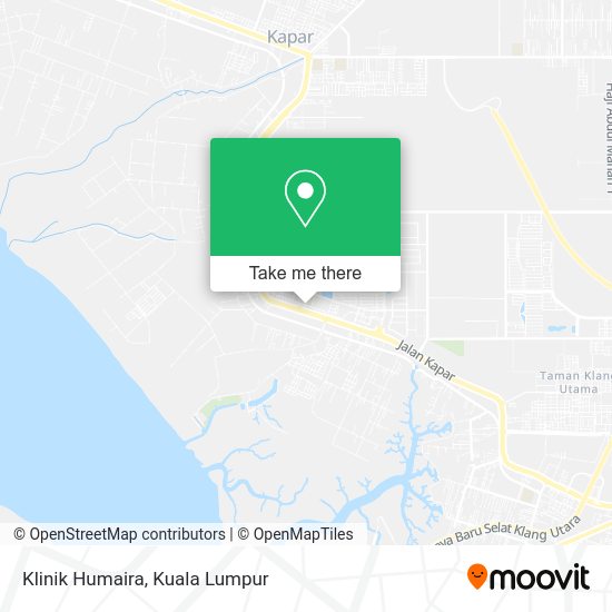 Klinik Humaira map