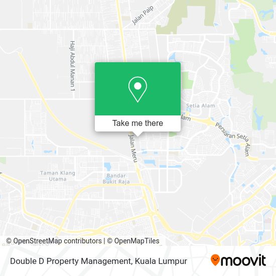 Double D Property Management map