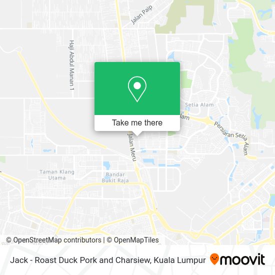 Jack - Roast Duck Pork and Charsiew map