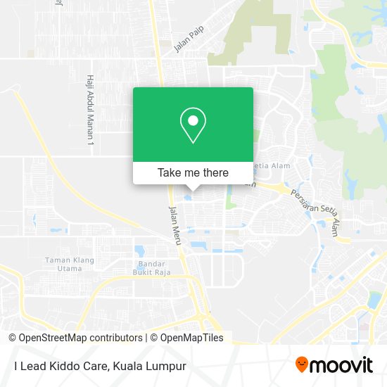 I Lead Kiddo Care map