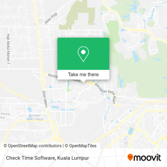 Check Time Software map