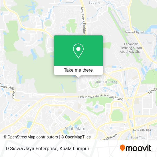 D Siswa Jaya Enterprise map