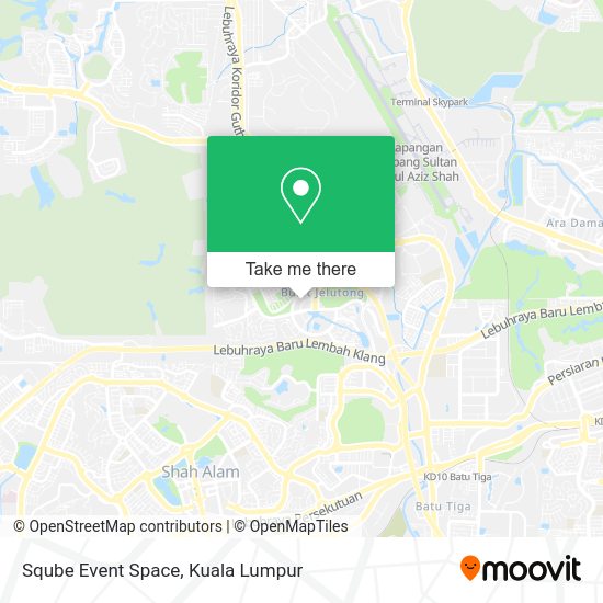 Sqube Event Space map