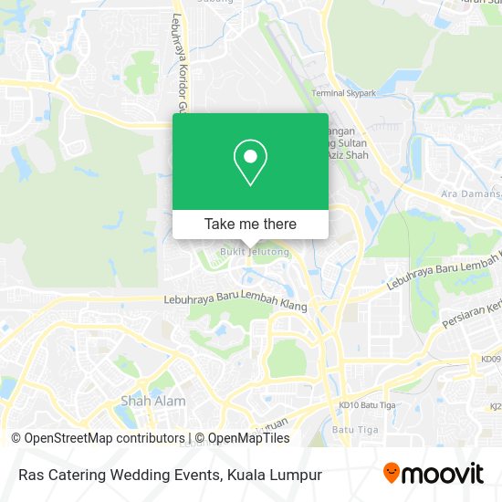 Peta Ras Catering Wedding Events