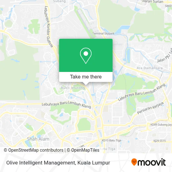 Olive Intelligent Management map