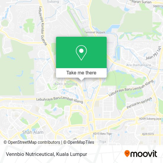 Vennbio Nutriceutical map