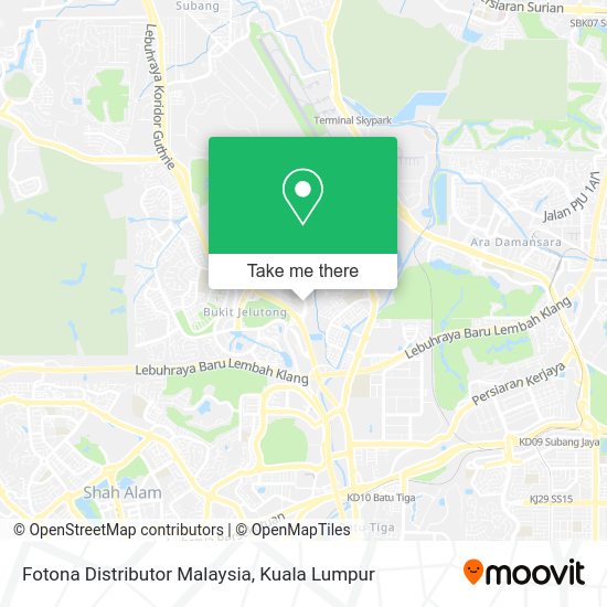 Fotona Distributor Malaysia map