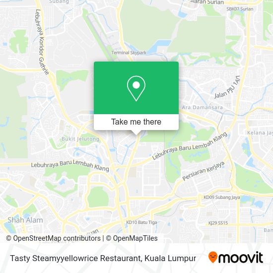 Tasty Steamyyellowrice Restaurant map