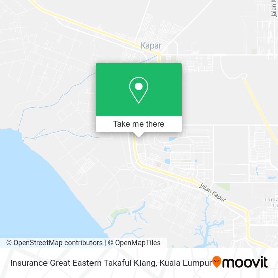 Insurance Great Eastern Takaful Klang map