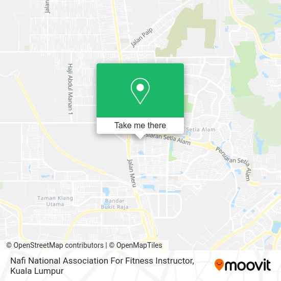 Nafi National Association For Fitness Instructor map