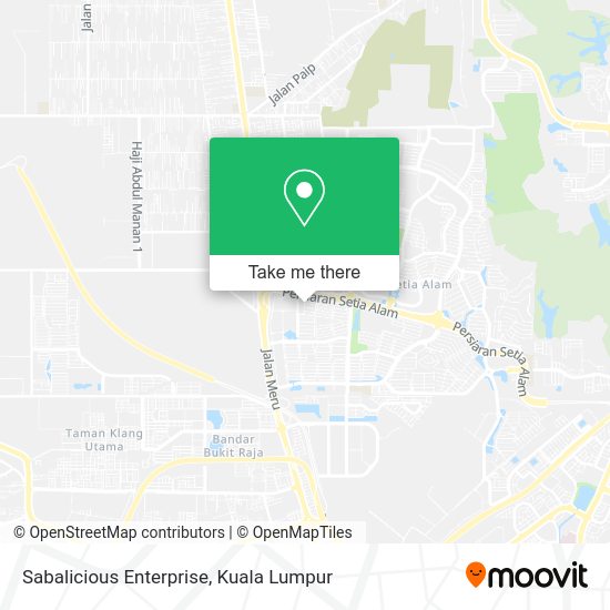 Sabalicious Enterprise map