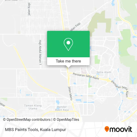 MBS Paints Tools map