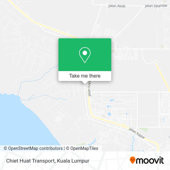 Chiet Huat Transport map