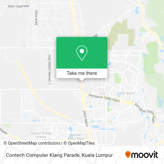 Peta Contech Computer Klang Parade