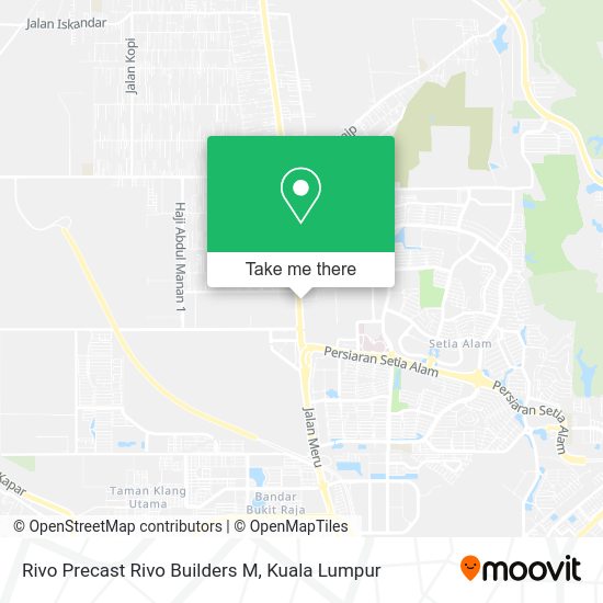 Rivo Precast Rivo Builders M map