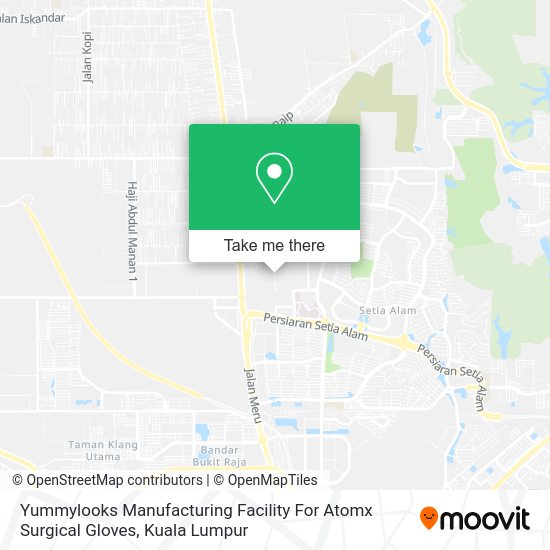 Yummylooks Manufacturing Facility For Atomx Surgical Gloves map
