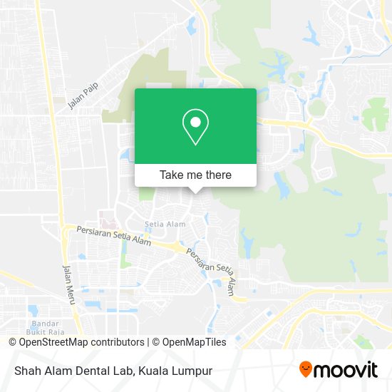 Shah Alam Dental Lab map