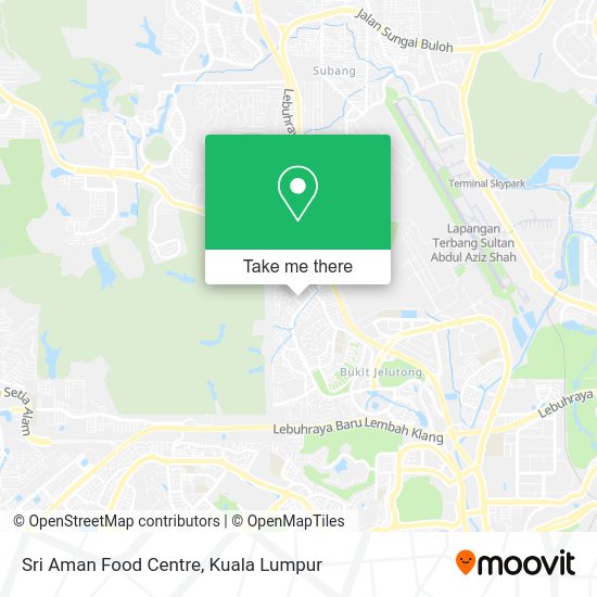 Peta Sri Aman Food Centre