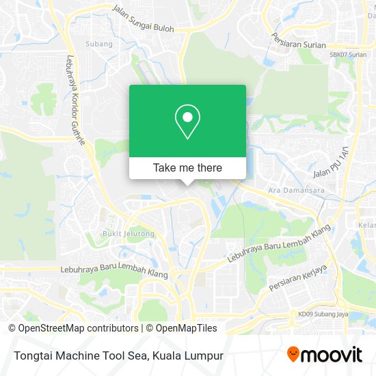 Tongtai Machine Tool Sea map