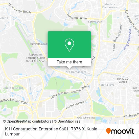 K H Construction Enterprise Sa0117876-X map