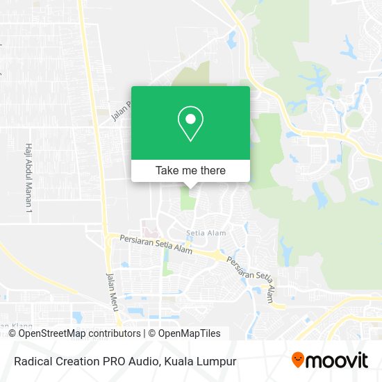 Radical Creation PRO Audio map