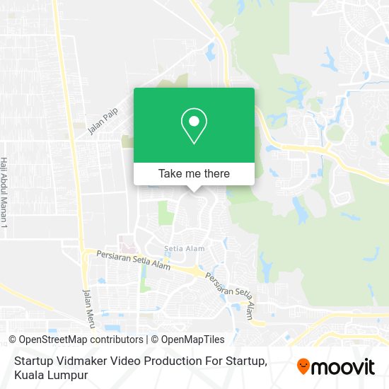 Startup Vidmaker Video Production For Startup map