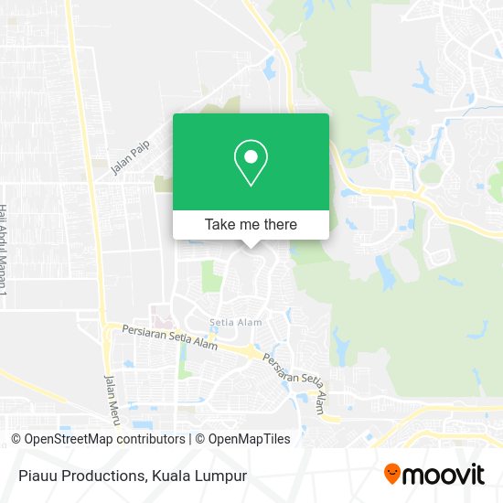 Piauu Productions map