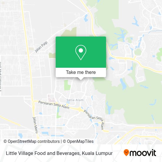 Little Village Food and Beverages map