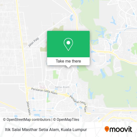 Itik Salai Masthar Setia Alam map