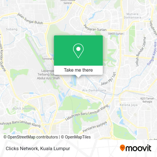 Clicks Network map