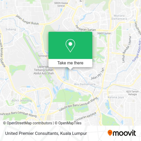 United Premier Consultants map