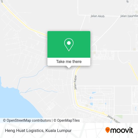 Heng Huat Logistics map
