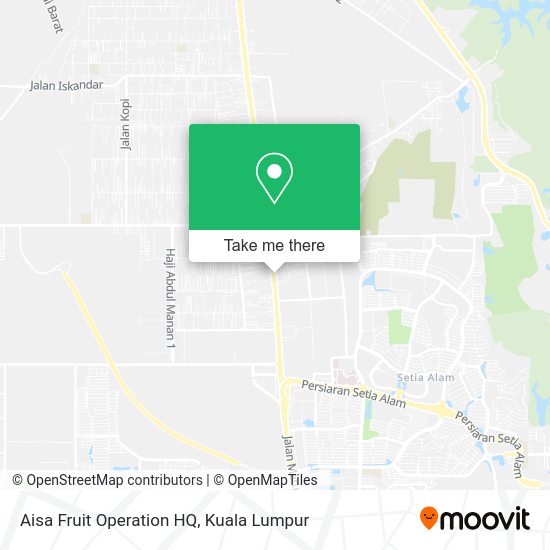 Aisa Fruit Operation HQ map