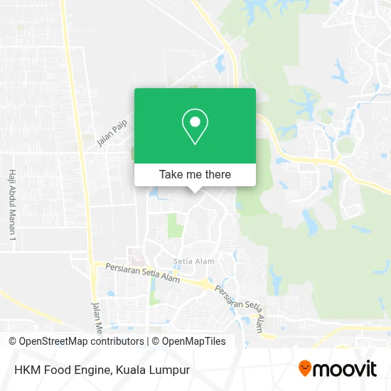 HKM Food Engine map