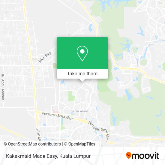 Kakakmaid Made Easy map