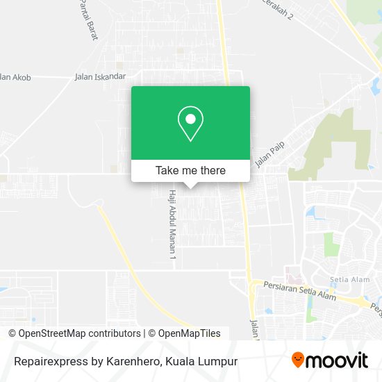 Repairexpress by Karenhero map