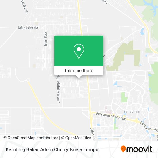 Kambing Bakar Adem Cherry map