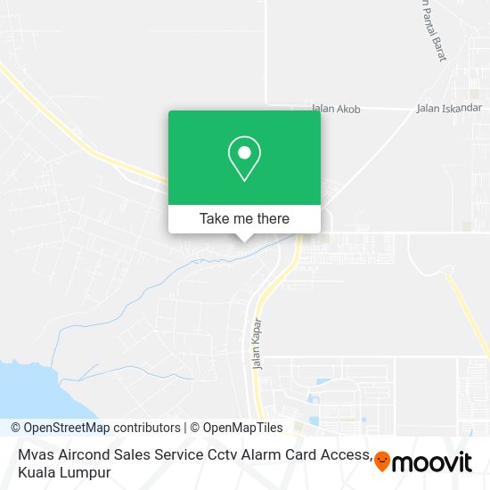 Mvas Aircond Sales Service Cctv Alarm Card Access map