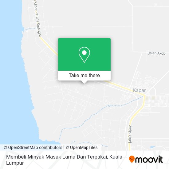Membeli Minyak Masak Lama Dan Terpakai map