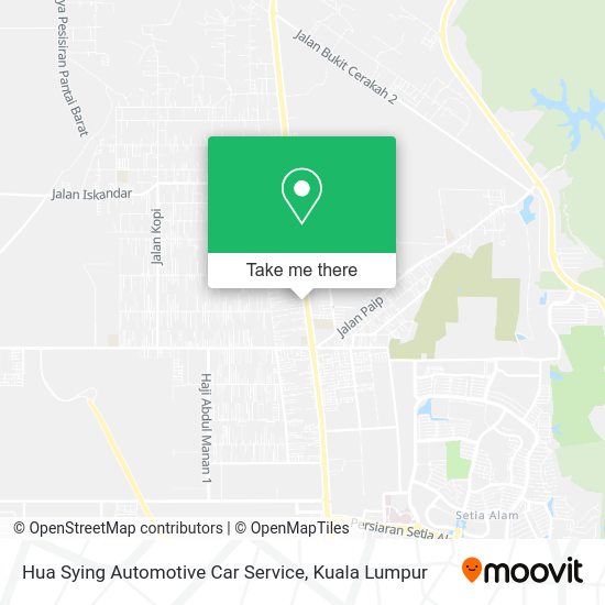 Hua Sying Automotive Car Service map
