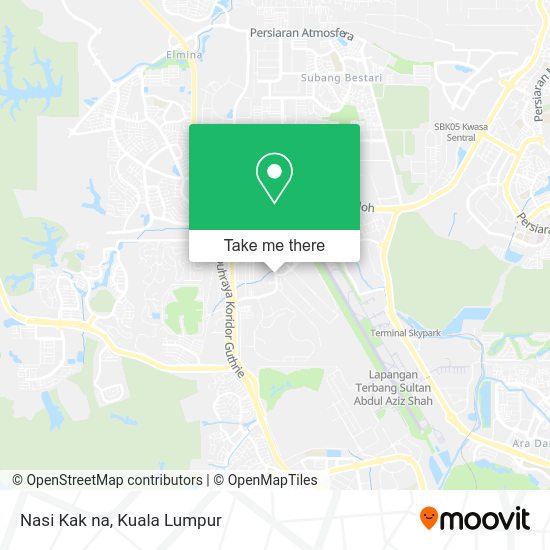 Nasi Kak na map