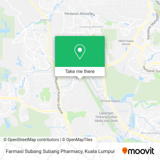 Peta Farmasi Subang Subang Pharmacy