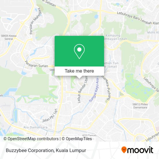 Buzzybee Corporation map
